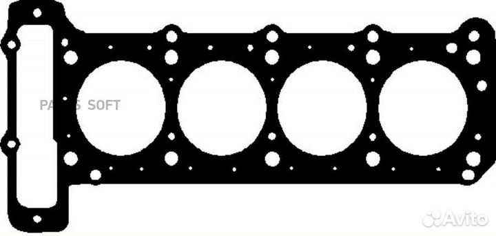 Elring 830.177 Прокладка гбц