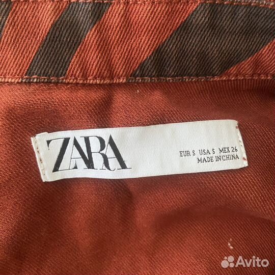 Джинсовка zara