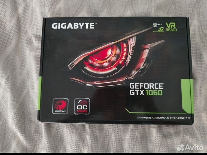 Видеокарта gtx 1060 6gb