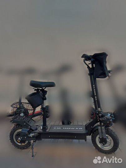 Электросамокат куго м5 спорт с сиденьем