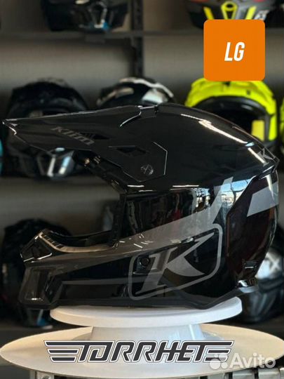 LGp. Klim F3 ECE Elevate Black Asphalt