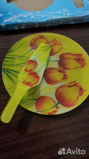 Тарелка новая для тортика