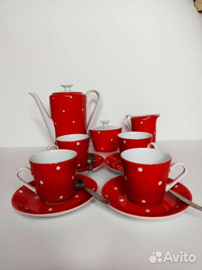 Кофейный сервиз фарфор kahla Германия