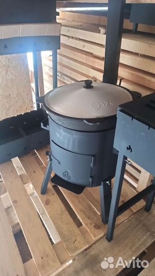 Казан чугунный