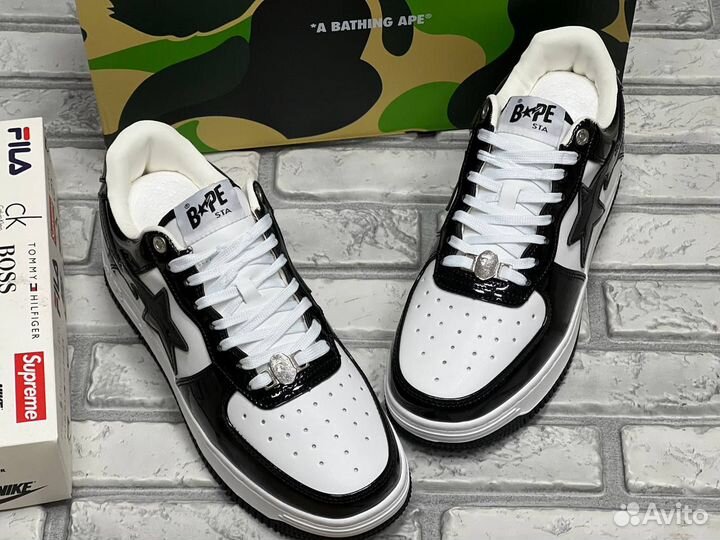 Кроссовки мужские Nike air force bape sta luxe