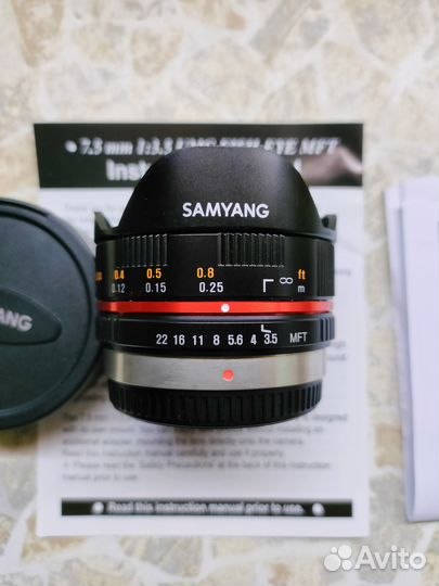 Объектив Samyang 7.5/3.5 MFT