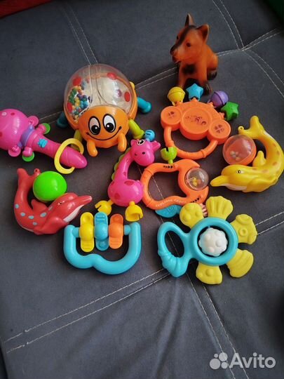 Игрушки пакетом от 0 до года