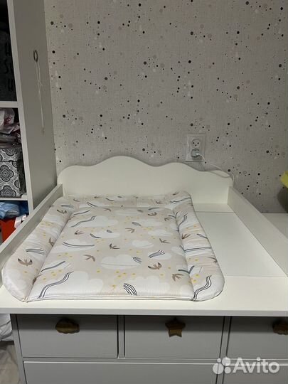 Пеленальная доска на комод (в подарок матрасик)