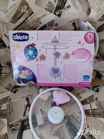 Мобиль на кроватку с проектором