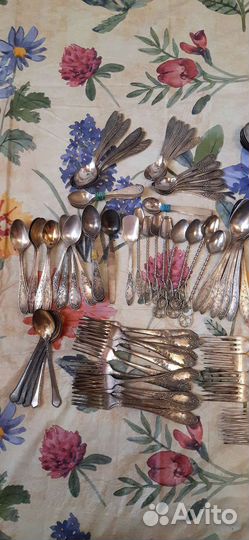 Столовые приборы из мельхиора