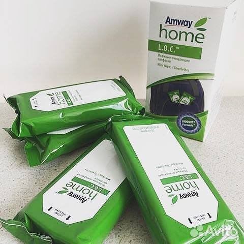 Amway Амвей пятновыводитель салфетки L.O.C