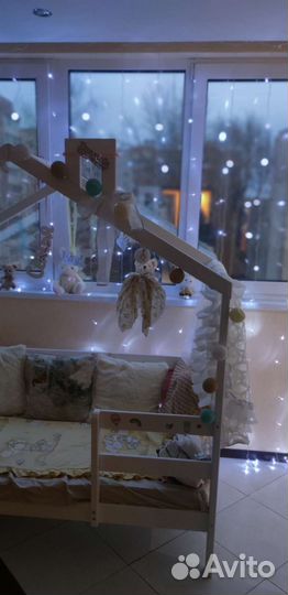 Детская кровать домик