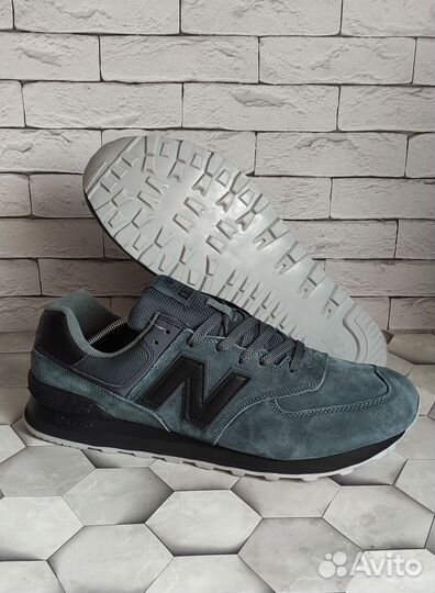 Кроссовки-Великаны замшевые NEW balance 574