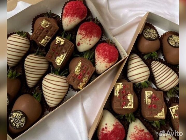 Клубника в шоколаде, шоколад, ягоды в шоколаде