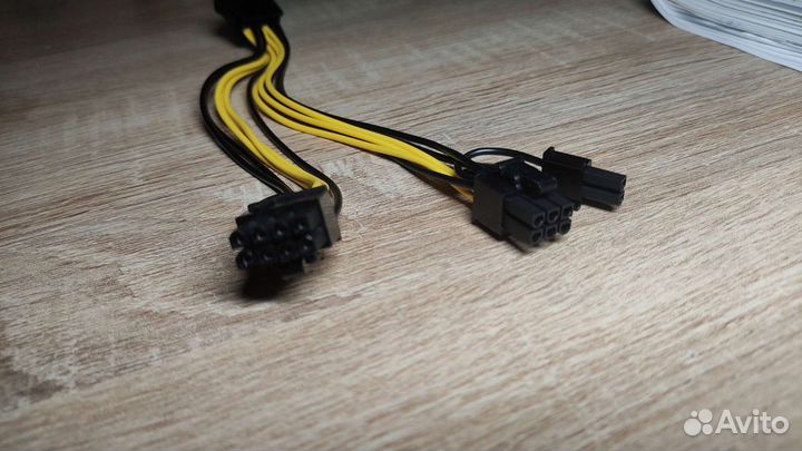 Разветвитель питания видеокарты 8pin
