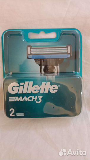 Кассеты (лезвия) для бритвы Gillette mach 3 Польша