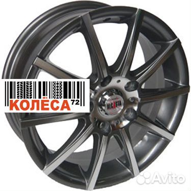 Alcasta M12 6x15 5x100 ET38 Dia57.1 GMF