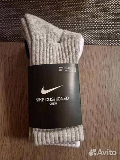 Носки Nike высокие Nike Cushioned crew
