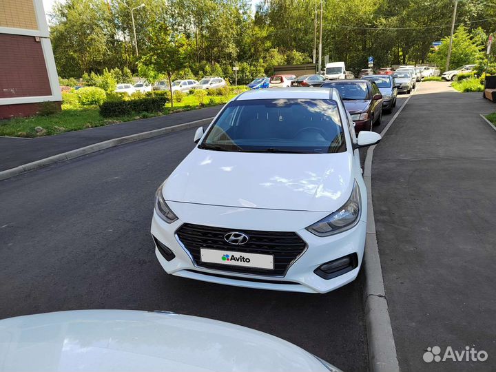 Hyundai Solaris 1.6 AT, 2018, 156 600 км