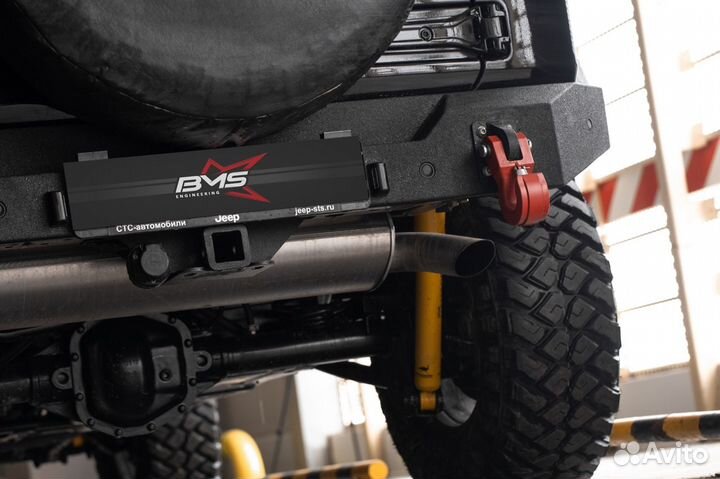 Бампер силовой задний BMS proline Jeep Wrangler JL