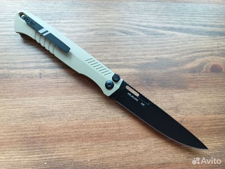 Нож Mr.Blade Wasp Tan D2 bsw G-10