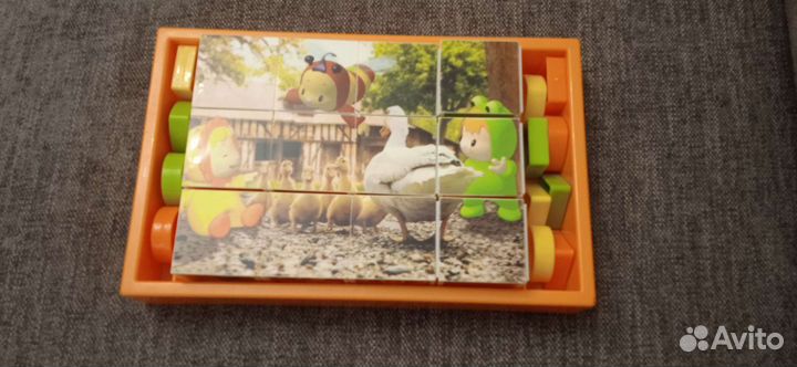 Развивающая игра 3 в 1, Франция. От 2-3 лет
