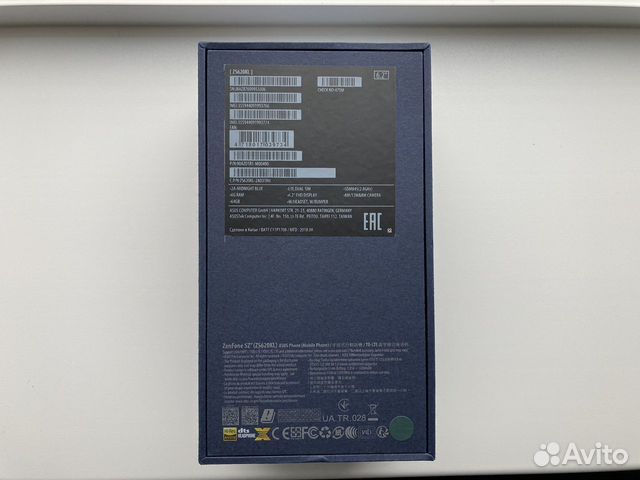 ASUS ZenFone 5Z ZS620KL, 6/64 ГБ объявление продам