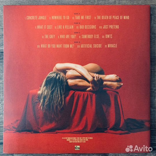 Bad Omens - Death of Peace of Mind Silver 2LP