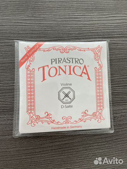 Струны tonica pirastro для скрипки 4/4, 1/2,1/4