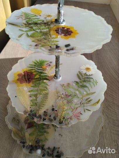 Фруктовница из эпоксидной смолы