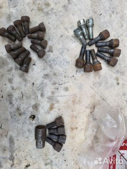 Болты колесные под литье и штамп на ваз