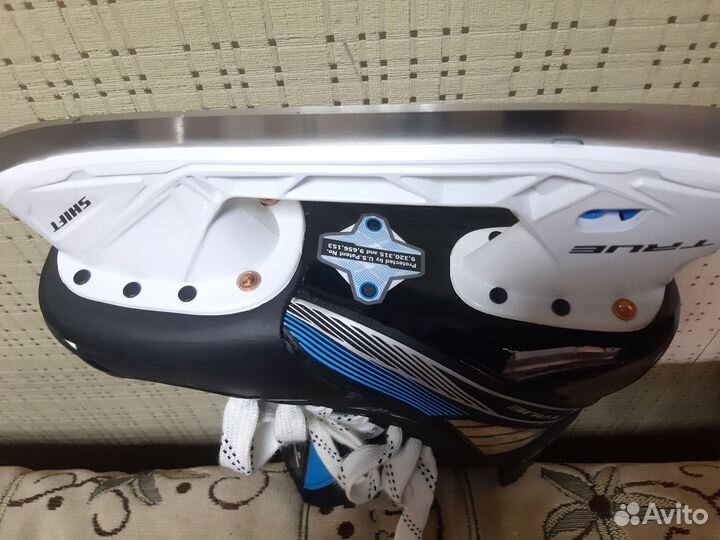 Коньки хоккейные профессиональные true размер 6,5W