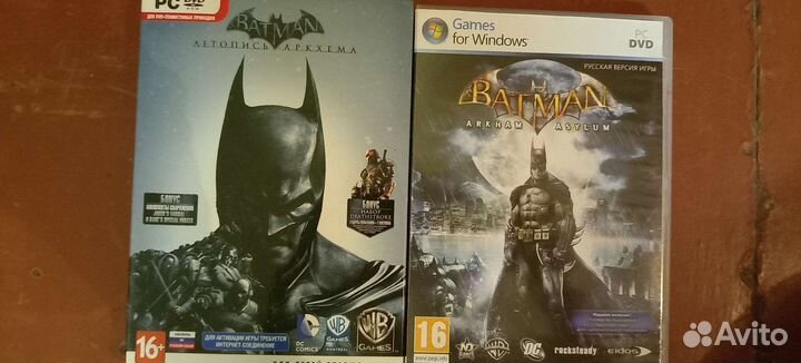 Диски Batman Arkham Asylum, Batman Arkham Origins
