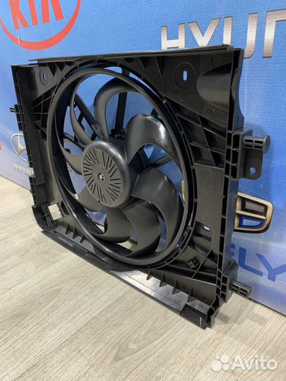 Вентилятор радиатора охлаждения двигателя диффузор