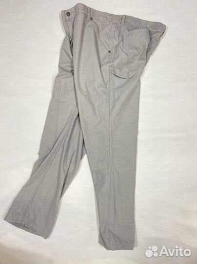 Широкие рабочие штаны двойное колено