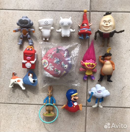 Игрушки Mcdonalds Macdonald