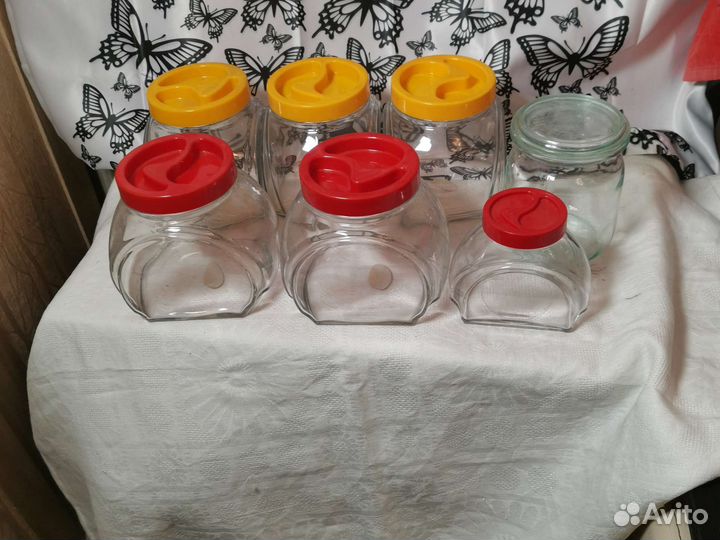 Банки для сыпучих продуктов