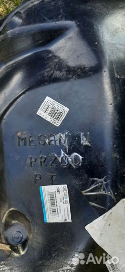 Подкрылки renault megane 2