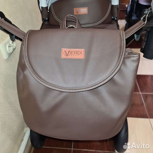 Коляска 2 в 1 Verdi Mocca новая