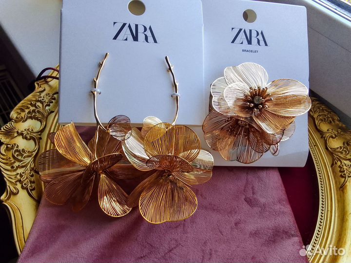 Серьги Zara Оригинал