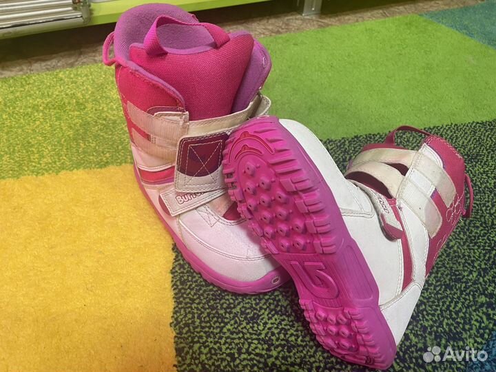 Ботинки сноубордические burton детские