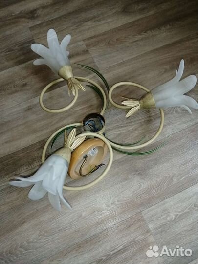 Люстра потолочная бу
