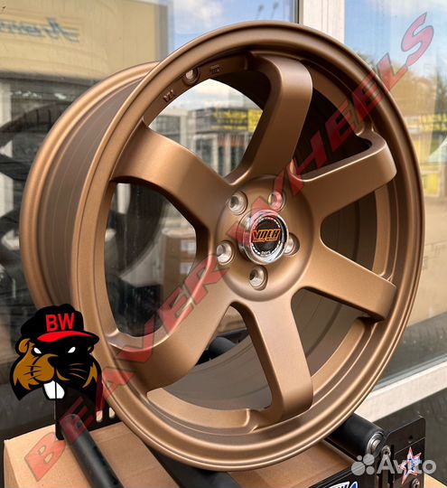 Диски R17 5x100 Rays Bronze