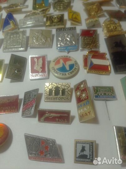 Коллекционные значки ссср. Большой выбор