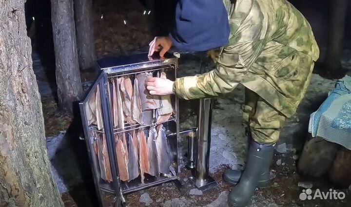 Коптильный шкаф со стеклом - вкус качества