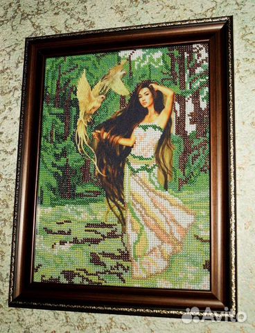 Картины вышитые бисером