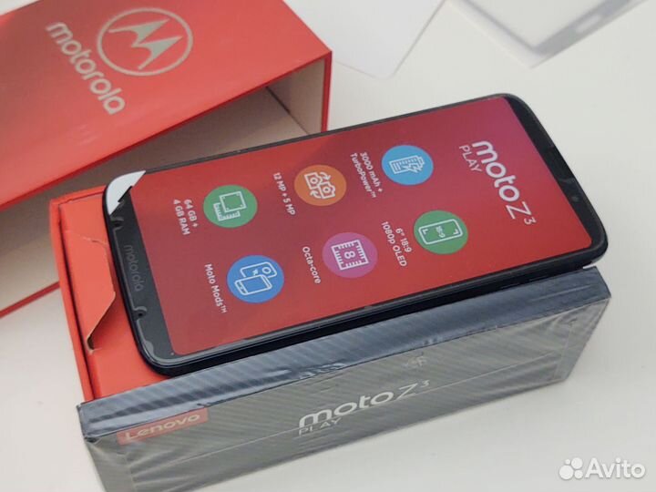 Motorola Moto Z3 Play, 4/64 ГБ