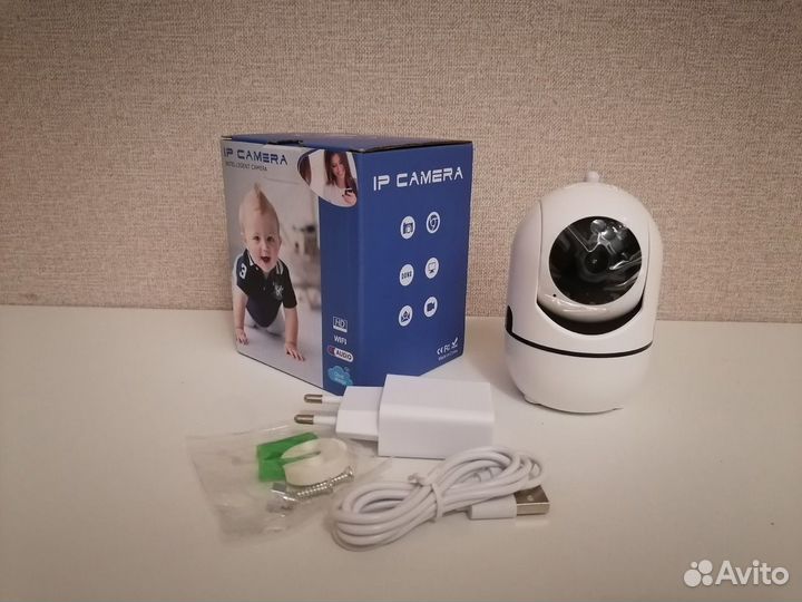 Ip камера видеонаблюдения поворотная; видеоняня