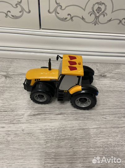 Трактор jcb и Bruder Бульдозер колёсный FR 130