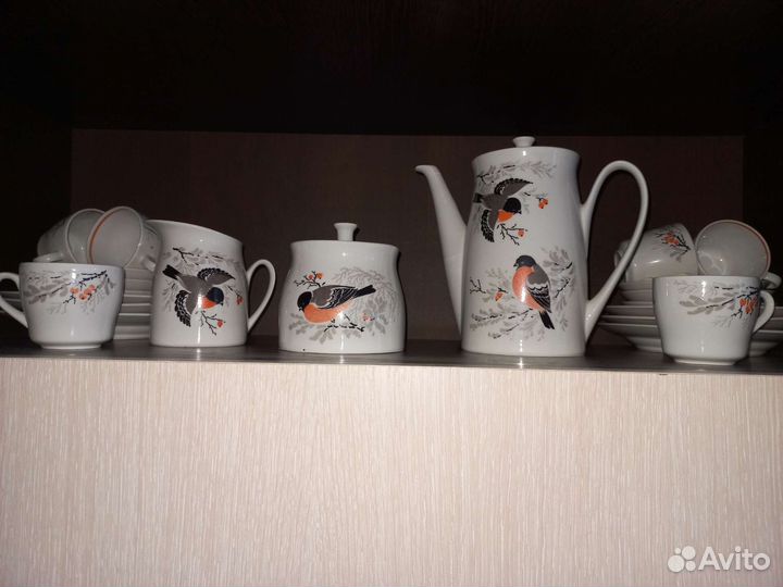 Кофейный сервиз вербилки СССР